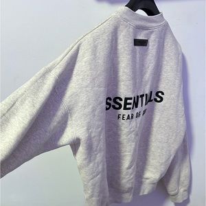 ESSENTIALS FOG - high crewneck